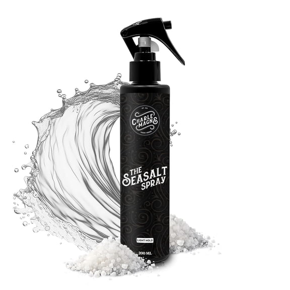 Charlemagne Sea Salt Hair Spray 200ml Light Hold Matte Finish Texturizing Spray for Hair