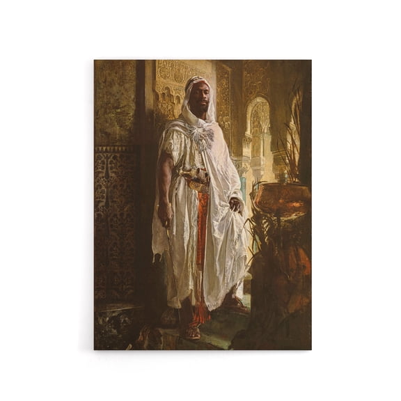 Charlemont The Moorish Chief Canvas Wall Art Print 24X32"