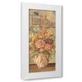 thumbnail image 1 of Charlene Audrey 10x18 White Modern Wood Framed Wall Art Titled - Bouquet from Italy, 1 of 5