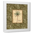 thumbnail image 1 of Charlene Audrey 12x14 White Modern Wood Framed Wall Art Titled - Vintage Palm II, 1 of 5