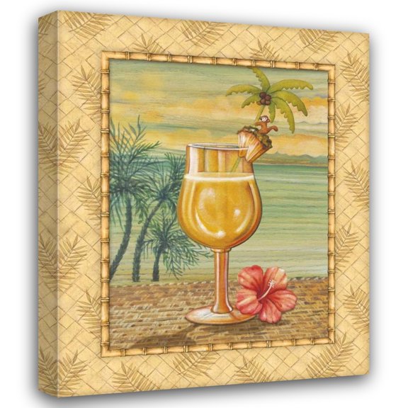 Charlene Audrey 28x34 Gallery Wrapped Canvas Wall Art Titled - Island Nectar IV