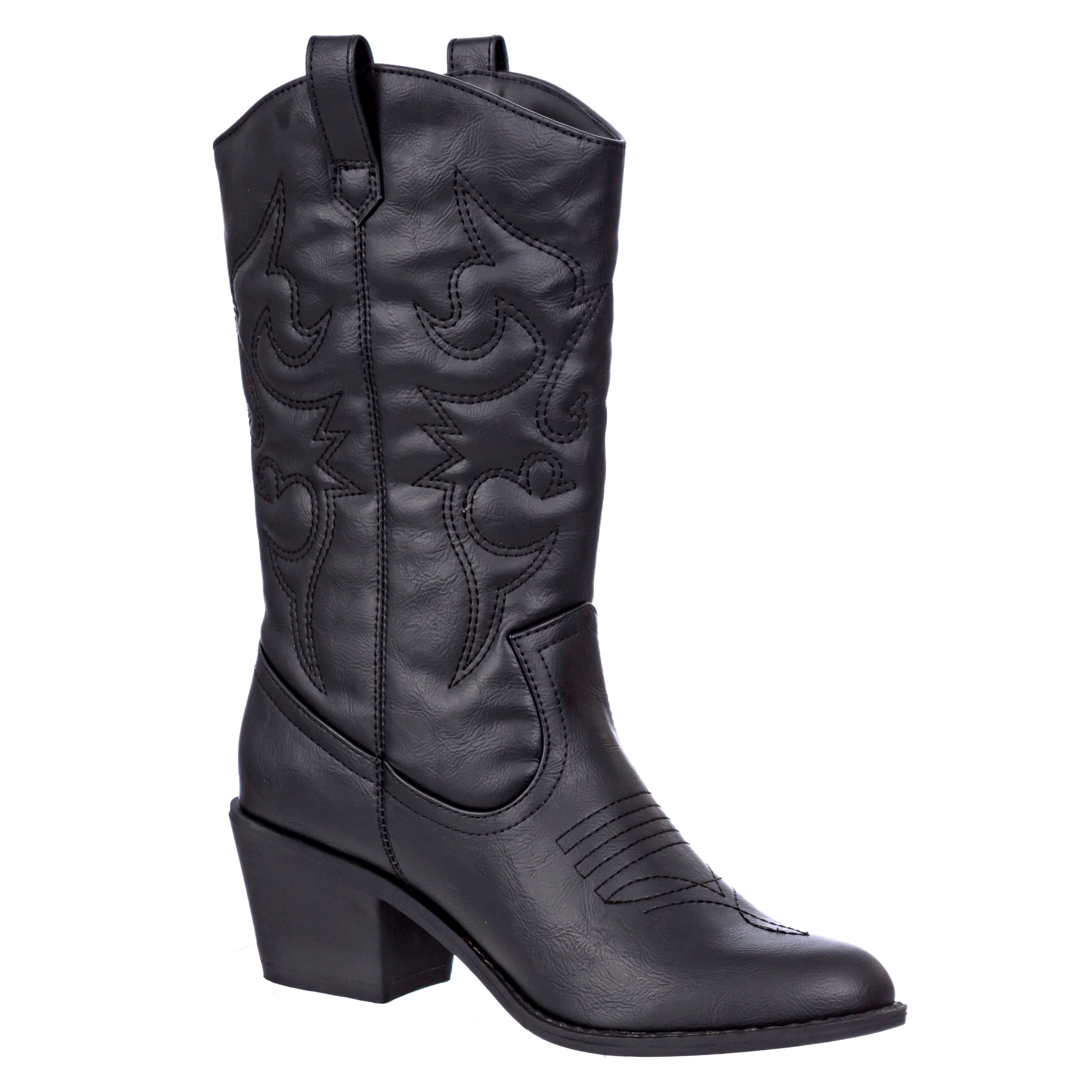 Charles Albert Cowboy Boots for Women MidCalf Western Cowgirl Boots — free download