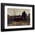 thumbnail image 1 of Charles-Alexis Apoil 24x20 Black Modern Framed Museum Art Print Titled - Former Hotel-Dieu, Court of the Central Office (1882), 1 of 5