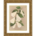 thumbnail image 1 of Charles Antoine Lemaire 11x14 Gold Ornate Wood Frame and Double Matted Museum Art Print Titled - Lapageria Rosea R. Et.P. Var. Albiflora (1854-1896), 1 of 4