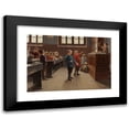 thumbnail image 1 of Charles-Bertrand d'Entraygues 14x11 Black Modern Framed Museum Art Print Titled - Concert in the Classroom, 1 of 5