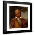 thumbnail image 1 of Charles Bird King 20x24 Black Modern Framed Museum Art Print Titled - Red Jacket, Seneca Chief (Sagoyewatha) (ca.&nbsp;1825-30), 1 of 5