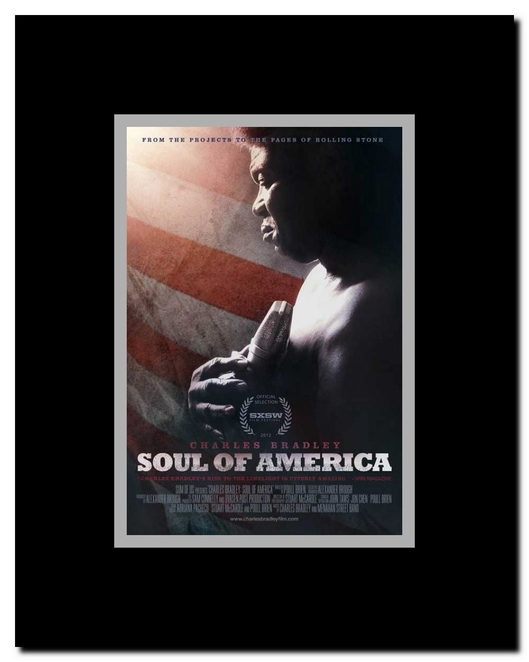 Charles Bradley: Soul of America Framed Movie Poster