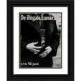 thumbnail image 1 of Charles Breijer 12x14 Black Ornate Wood Framed Double Matted Museum Art Print Titled: The Illegal Camera (1982), 1 of 5