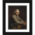 thumbnail image 1 of Charles Catton 12x14 Black Ornate Wood Framed Double Matted Museum Art Print Titled: Self-Portrait, 1 of 5