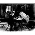thumbnail image 1 of Charles Chaplin Sharing Food With Dog In The Gold Rush Black And White Photo Print - Item # MVM52578, 1 of 1