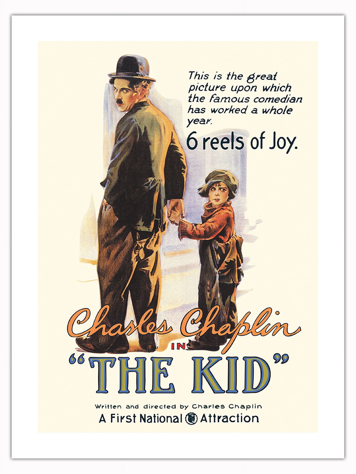 The Kid ワンシート映画ポスター CHARLIE CHAPLIN Charles-Chaplin-The-Kid-