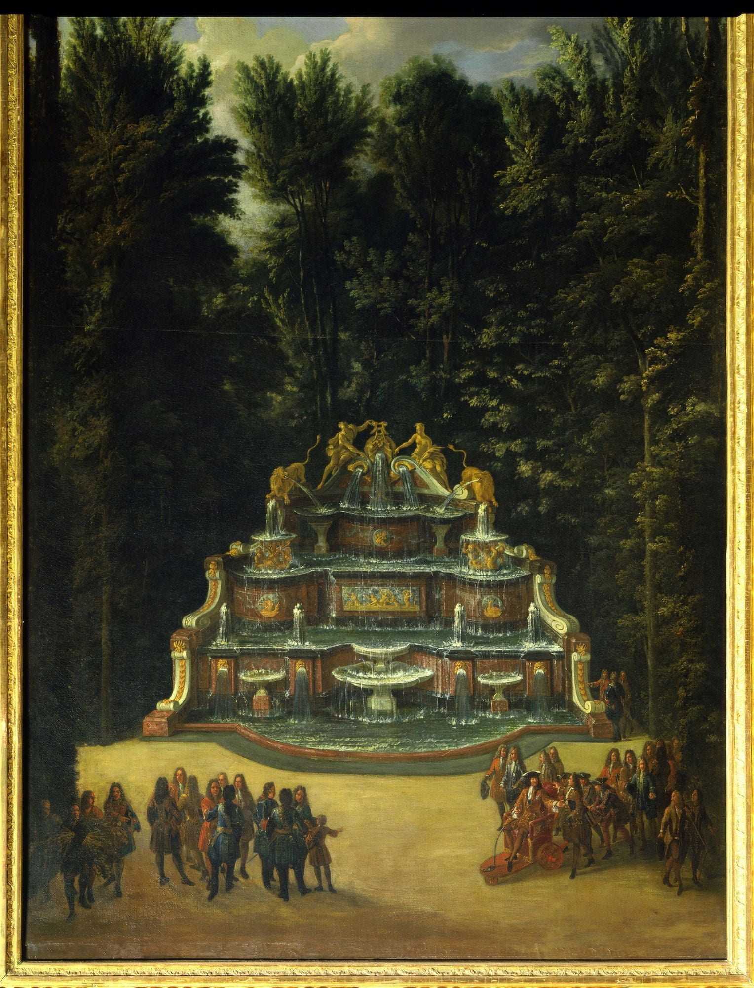 Charles Chatelain (Early 18Th Century) French School Canvas Art - (24 x 36)