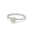 thumbnail image 1 of Charles & Colvard Forever Classic 1.4mm Moissanite Oval Pave Ring-Size 6, 1 of 2