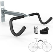 Charles Daily Wall Mount Bike Rack, Foldable Gray - Garage Storage & Space Saving