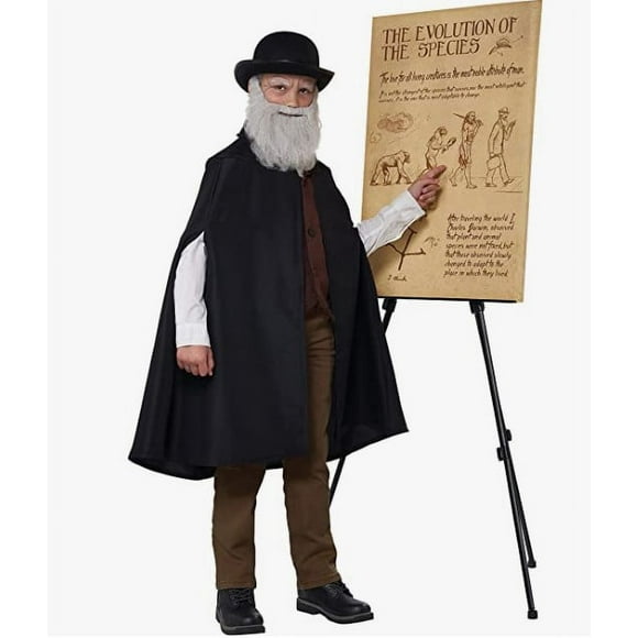 Charles Darwin - Scientist - Victorian - Costume - Child - Medium 8-10