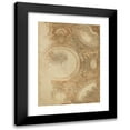 thumbnail image 1 of Charles De La Fosse 14x18 Black Modern Framed Museum Art Print Titled - Studies for a Ceiling Decoration (1680), 1 of 5