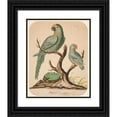 thumbnail image 1 of Charles Demuth 15x18 Black Ornate Wood Framed Double Matted Museum Art Print Titled - Two Parrots on a Barren&nbsp;Tree (ca.&nbsp;1916), 1 of 5
