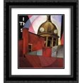 thumbnail image 1 of Charles Demuth 2x Matted 20x24 Black Ornate Framed Art Print 'Welcome to Our City', 1 of 2