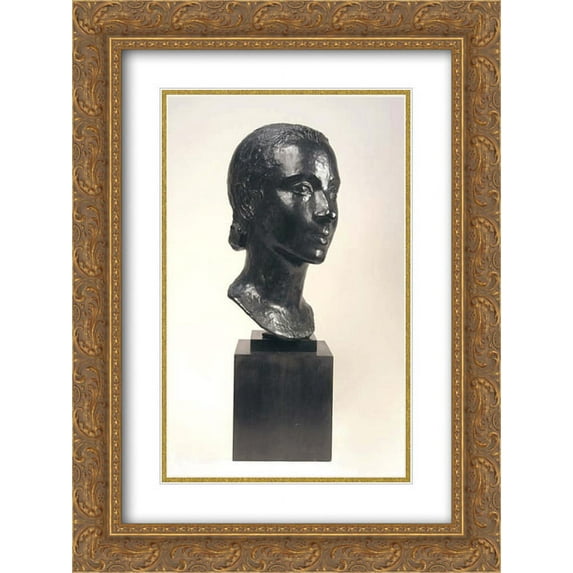 Charles Despiau 2x Matted 20x24 Gold Ornate Framed Art Print 'Princesse Murat'