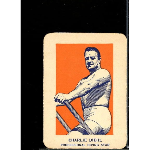 Charles Diehl Diving Card 1952 Wheaties #OT6A