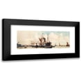 thumbnail image 1 of Charles Edward Dixon 18x9 Black Modern Framed Museum Art Print Titled - Above Greenwich (1903), 1 of 5