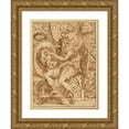thumbnail image 1 of Charles Errard 15x18 Gold Ornate Wood Frame and Double Matted Museum Art Print Titled - Allegory in Honor of Jean-Baptiste Colbert (1672), 1 of 4