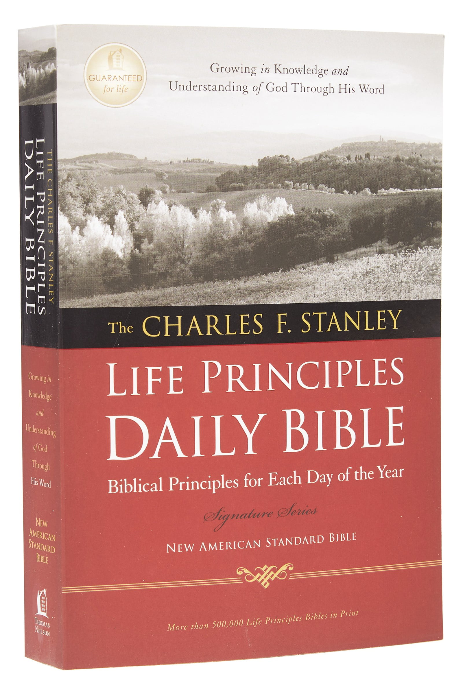 CHARLES F STANLEY; THOMAS NELSON Charles F. Stanley Life Principles Daily Bible-NASB, (Paperback)