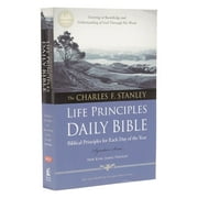 CHARLES F STANLEY; THOMAS NELSON Charles F. Stanley Life Principles Daily Bible-NKJV, (Paperback)