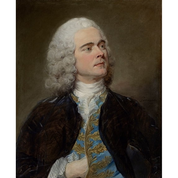 Charles-Francois Pinceloup de la Grange Poster Print by Jean-Baptiste Perronneau (24 x 36)