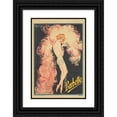 thumbnail image 1 of Charles Gesmar 13x18 Black Ornate Wood Framed Double Matted Museum Art Print Titled - Barbette (1926), 1 of 5