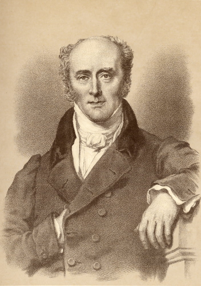 Charles Grey2Nd Earl Grey 1764-1845 British Prime Minister 1830-34 From The Portrait By Sir Thomas Lawrence Canvas Art - Ken Welsh Design Pics (24 x 36)