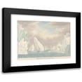 thumbnail image 1 of Charles Hamilton Smith 24x19 Black Modern Framed Museum Art Print Titled - Passage Through the Ice, 1 of 5