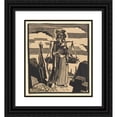 thumbnail image 1 of Charles Henry Alston 20x22 Black Ornate Framed Double Matted Museum Art Print Titled: Who Likes War (1935-1943), 1 of 5