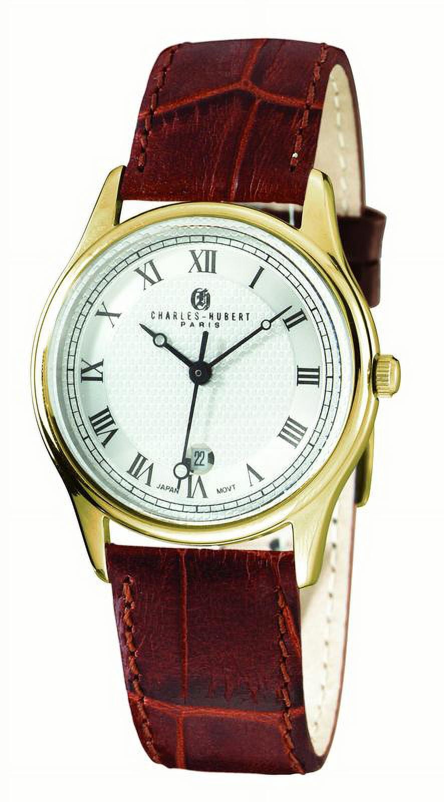 Charles Hubert, Paris 3814GW Classic Collection Men Watch