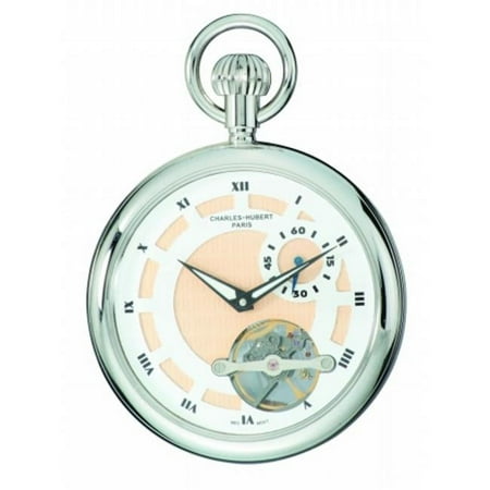 Charles-Hubert Paris Men's 3901-W Classic Collection Pocket Watch
