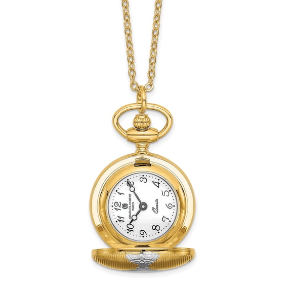 Charles-Hubert Paris Men's 6822 Classic Collection Pocket Watch