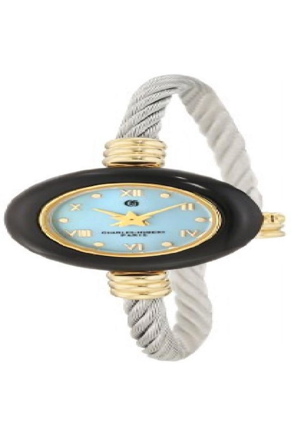 Women's Paris 6778 Premium Collection Gold-Plated Brass Case with 7 Interchangeable Bezels Watch