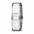 thumbnail image 1 of Charles-Hubert Paris Women's Paris 6787-W Premium Collection White Ceramic and Stainless Steel Watch, 1 of 1