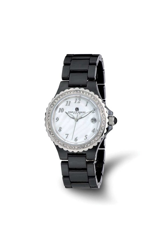 Women's Paris 6904-B Premium Collection Analog Display Japanese Quartz Black Watch