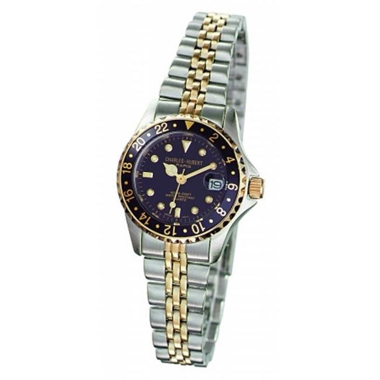 Charles Hubert Elegant Silver Women\'s Watch Charles-Hubert- Paris Womens Two-Tone Stainless Steel Quartz  main image 3
