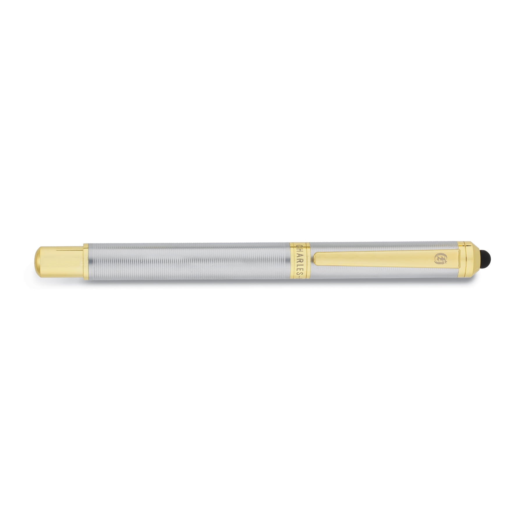 Charles Hubert Silver-tone & Gold-tone Banded Roller Ball Pen