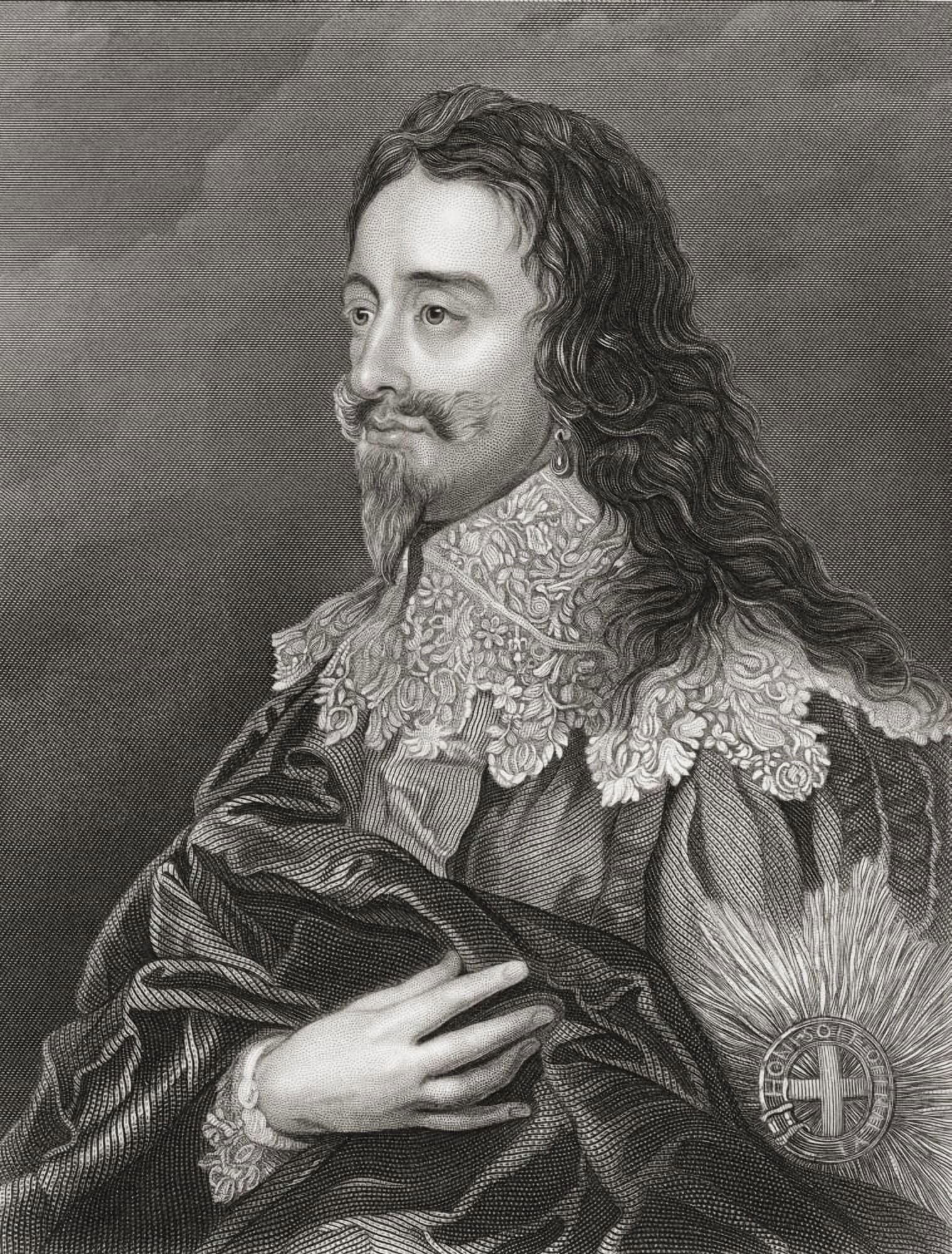 Charles I 1600 Canvas Art - Ken Welsh Design Pics (13 x 17)