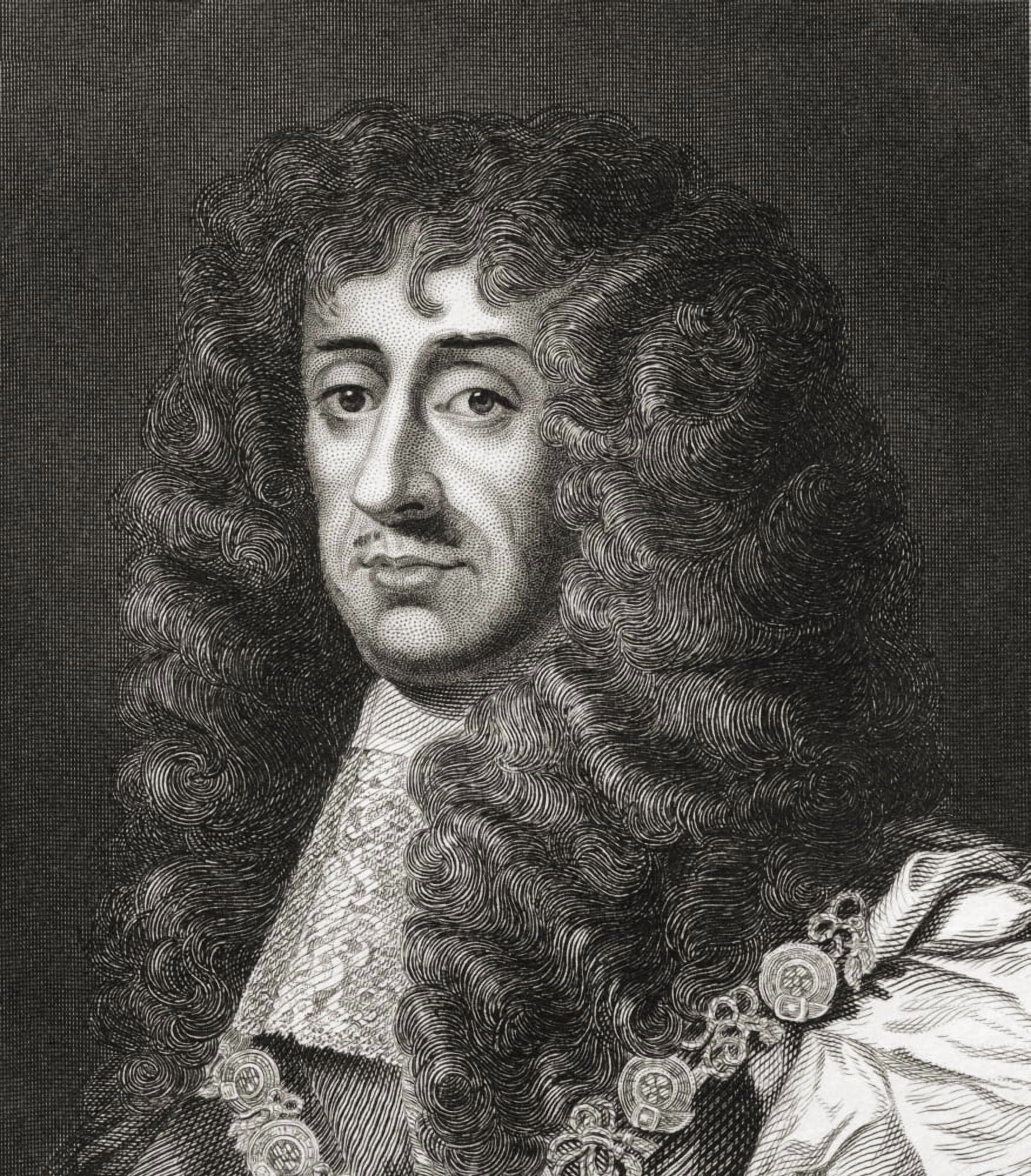Charles Ii 1630 Canvas Art - Ken Welsh Design Pics (28 x 32)