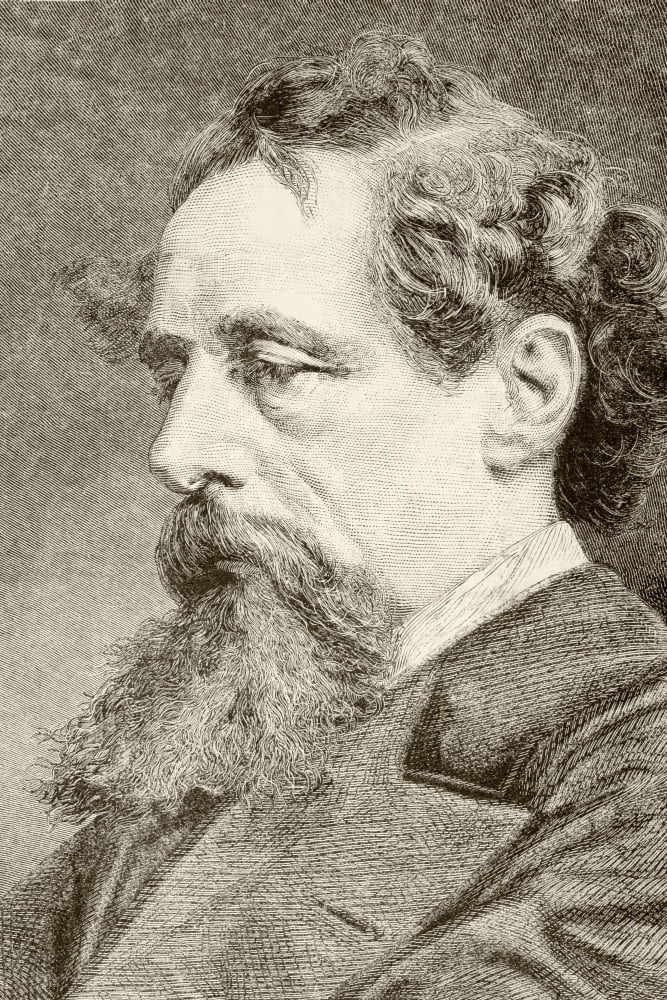 Charles John Huffam Dickens 1812 To 1870 English Novelist From A 19Th Century Illustration Canvas Art - Ken Welsh Design Pics (11 x 17)