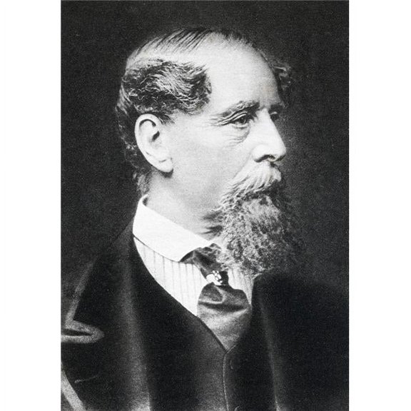 Charles John Huffam Dickens 1812 to 1870 English Novelist From the Book the Year 1912 Illustrated Published London 1913 Poster Print, 24 x 34