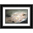thumbnail image 1 of Charles Joshua Chaplin 2x Matted 24x18 Black Ornate Framed Art Print 'After the Masked Ball', 1 of 2