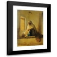 thumbnail image 1 of Charles Landelle 11x14 Black Modern Framed Museum Art Print Titled - Arab Tailor, 1 of 5