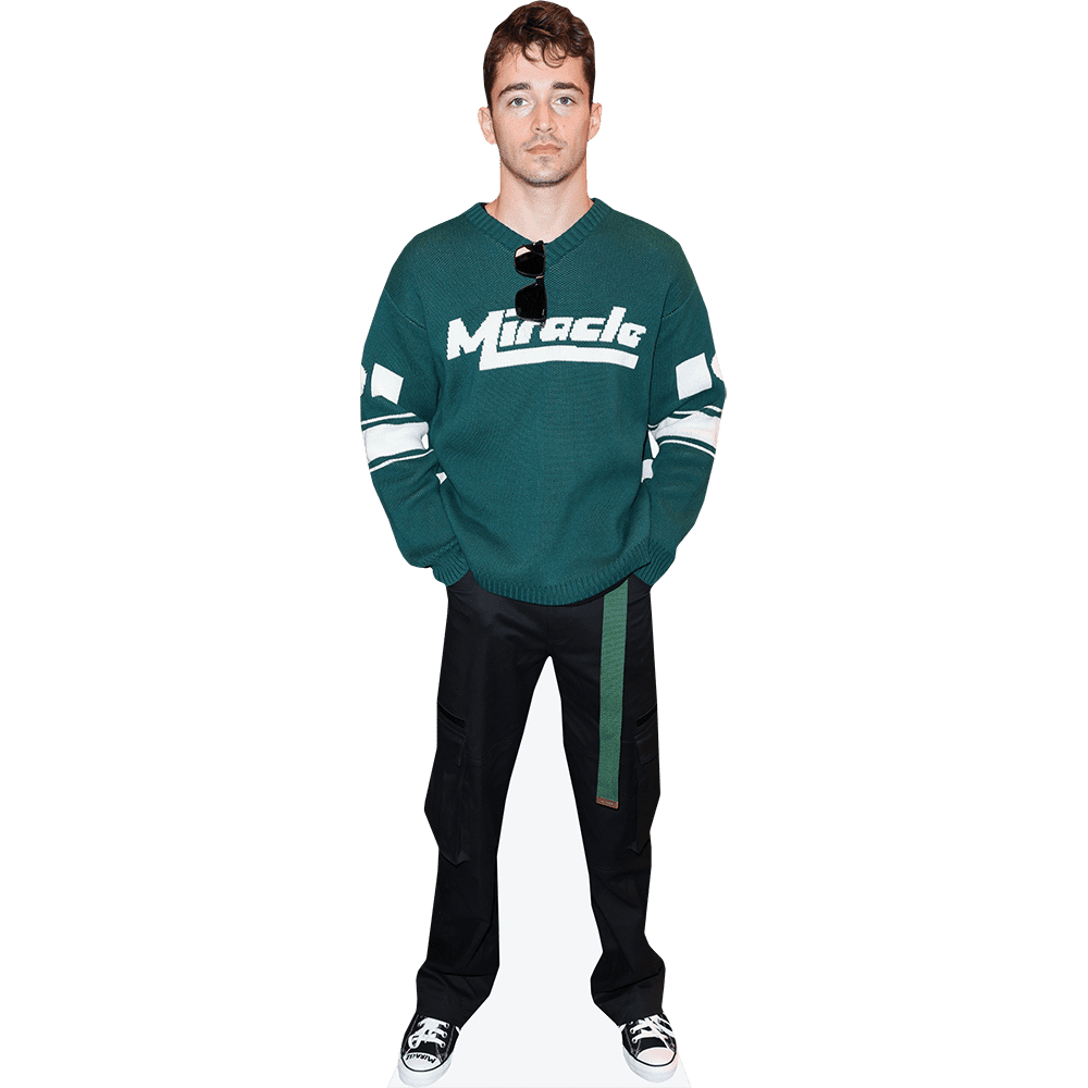 Charles Leclerc (Jumper) Mini Cardboard Cutout Standee