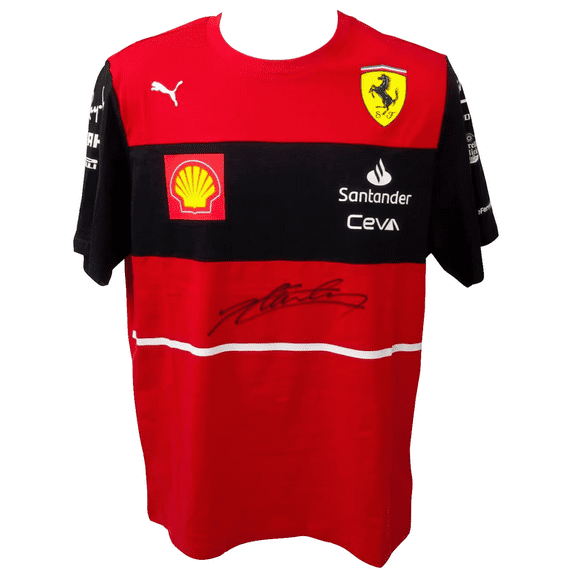 Charles Leclerc Signed Formula 1 Ferrari Racing Jersey #16 with Beckett COA