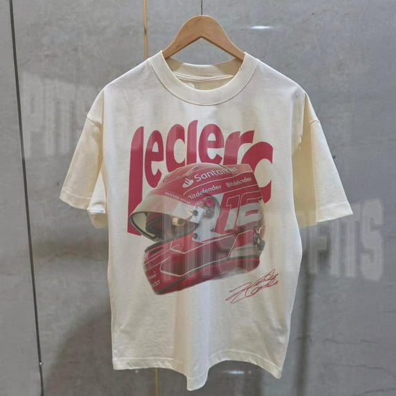 Charles Leclerc Vintage Graphic Comfort Colors T-shirt, LEC16 F1, Formula 1 T-shirt